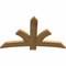 Ekena Millwork Davenport Rough Sawn Timber Gable Bracket, Western Red Cedar, 60"W x 38"H x 2"D x 6"F, 15/12 Pitch GBW060X38X0206DAV00RWR - alternate 4